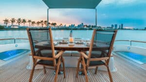 75' Lazzara LSX Sitting Area 2